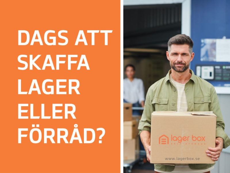 Förråd.